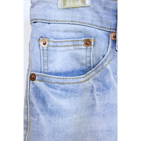 4 Skinny Jeans Lot s 28/30 Teen Blue Black Ripped Stretch Mid Rise Casual Rue 21 - Picture 3 of 16